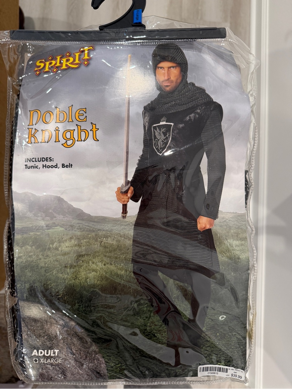 Spirit Halloween Noble Knight Costume